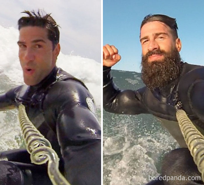 Before And After Beard Season