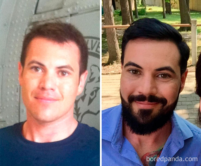 I Was Stopped At Customs At The Boarder Because They Did No Believe I Was The Beardless Guy On My Passport