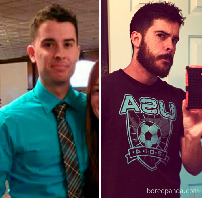 Kinda Crazy The Difference A Couple Months Can Make