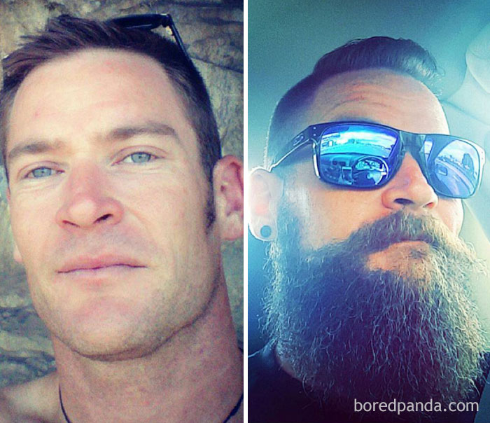 I Honestly Had Forgotten What I Looked Like Before The Beard
