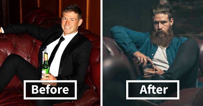 30 Before & After Pics That Will Make You Reconsider Shaving Your Beard