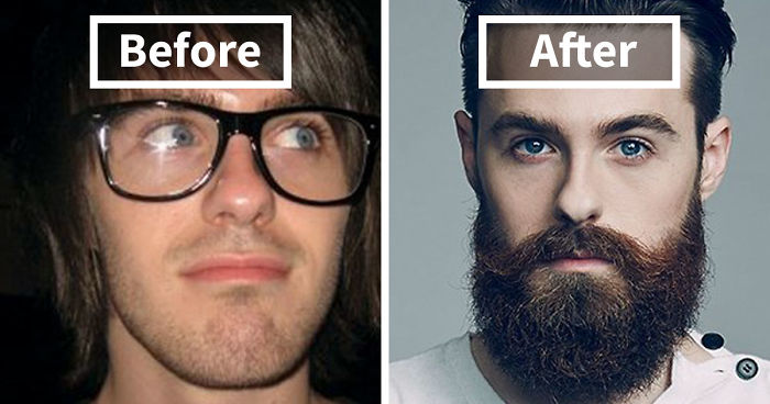 It’s No Shave November! Share Your Before And After Pics Of Growing A Beard