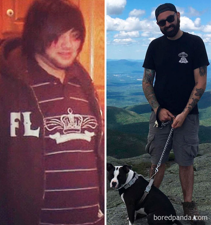 Thought I’d Share My Progress Too, From 2016 To 2017 - From 335 Lbs To 190 Lbs