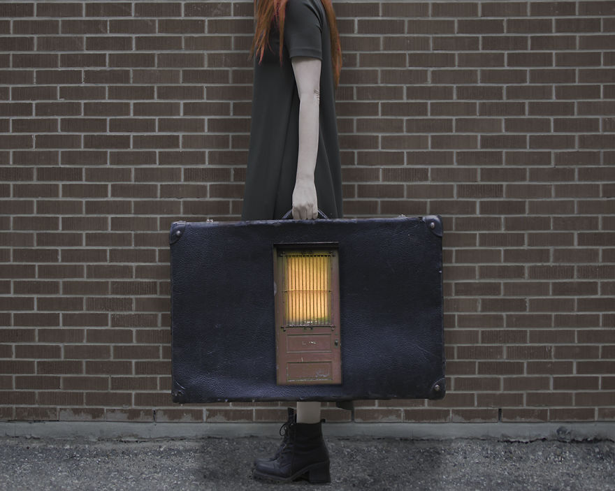 I Use Photoshop To Create Images That Are Minimal And Surreal