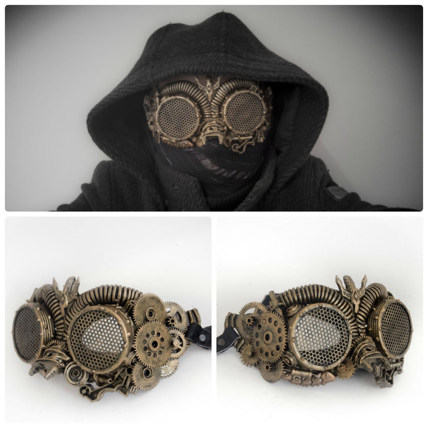 Handmade Steampunk Masks And Much More