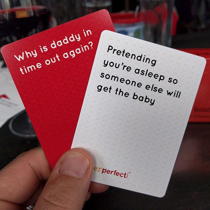 "Cards Against Humanity" For Parents Exists, And It Will Make You Laugh, Then Cry "Cards Against Humanity" For Parents Exists, And It Will Make You Laugh, Then Cry