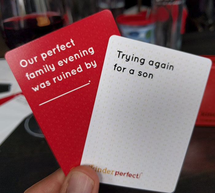 "Cards Against Humanity" For Parents Exists, And It Will Make You Laugh, Then Cry