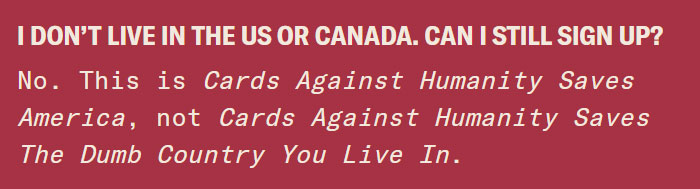 Cards Against Humanity Bought A Piece Of US-Mexico Border So Trump Can't Build His Wall, And Here's How Cards Against Humanity Bought A Piece Of US-Mexico Border So Trump Can't Build His Wall, And Here's How