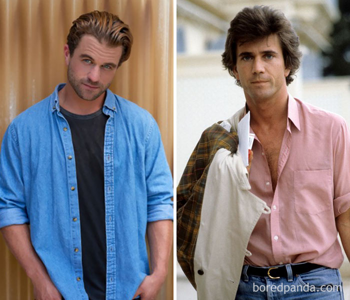 Milo Gibson And Mel Gibson At Age 27