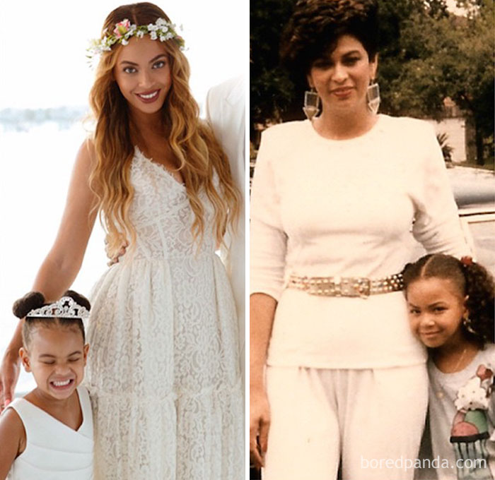 Beyonce And Tina Knowles In Their 30s