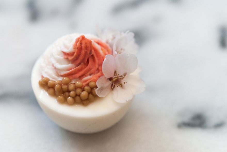 I Make Extra Fancy Deviled Eggs