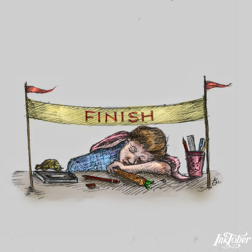 "It Isn't The Mountains Ahead To Climb That Wear You Down; It's The Pebble In Your Shoe." - Muhammad Ali