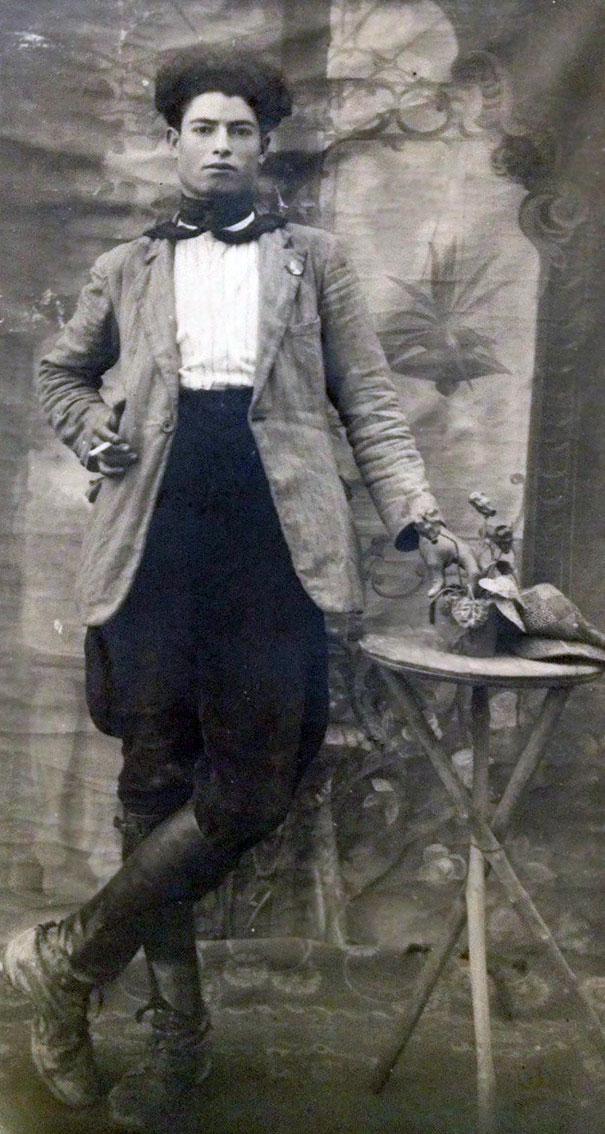 Great Grandfather Looking Dope In His 20's (1910s)
