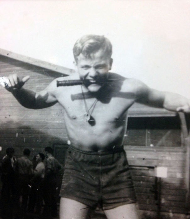 My Grandfather In His Navy Days, 1940s