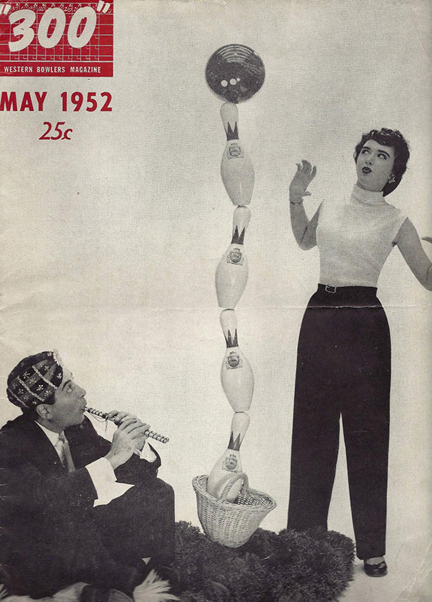 Found Out My Grandma Was On The Cover Of A Bowling Magazine