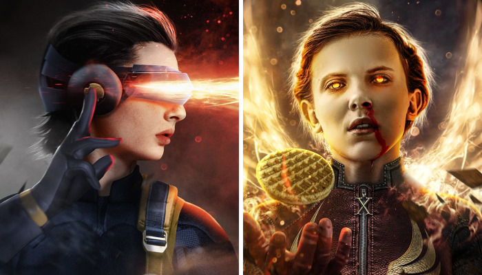Stranger Things Characters Transformed Into X-Men