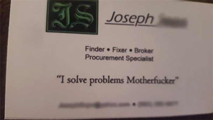 Uber Driver Gave Me His Business Card Last Night