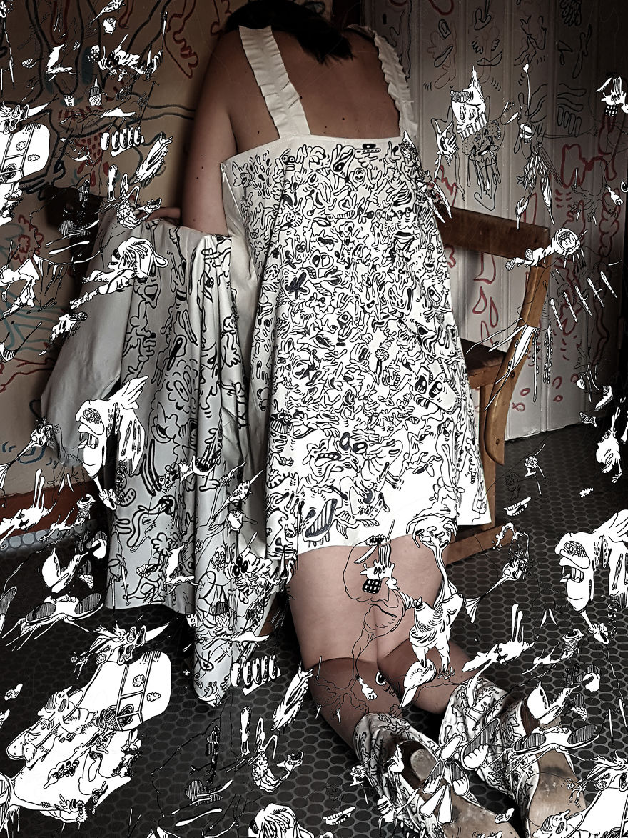 After Drawing On All The Walls Of My House, I Am Now Doodling On All My Clothes And Shoes After Drawing On All The Walls Of My House, I Am Now Doodling On All My Clothes And Shoes