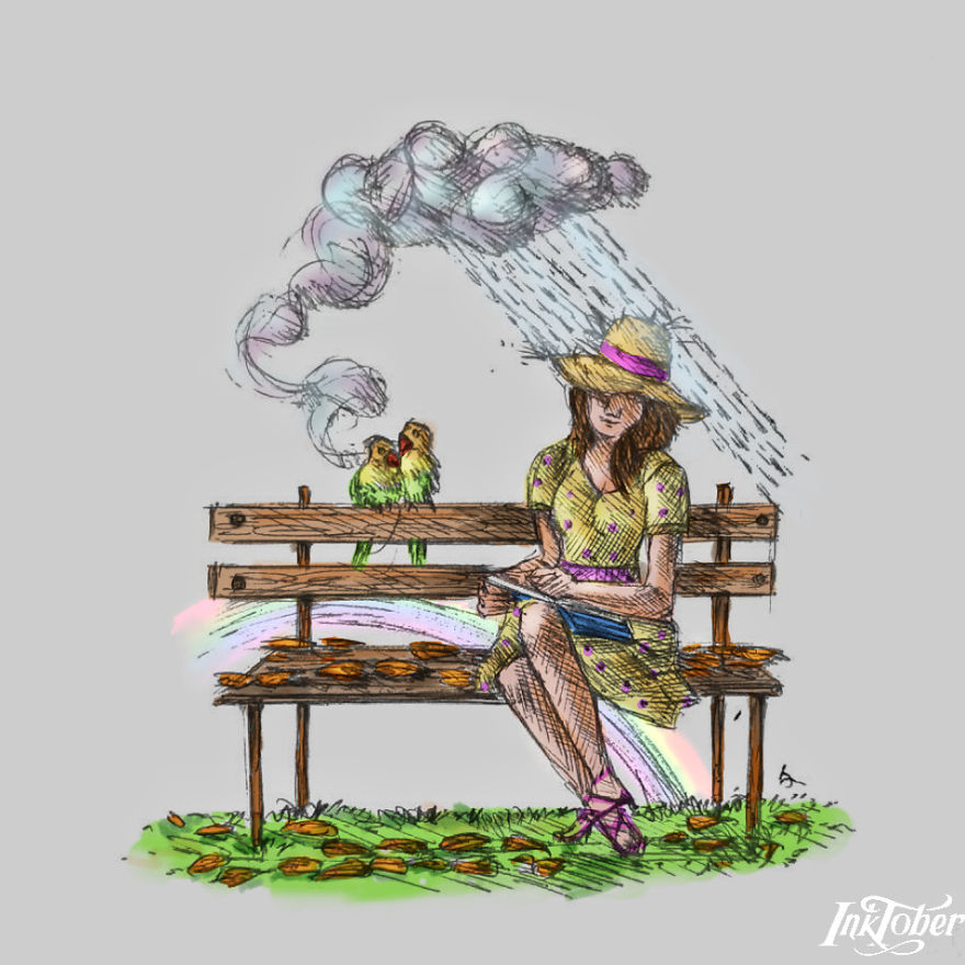 "Into Each Life Some Rain Must Fall." - Henry Wadsworth Longfellow