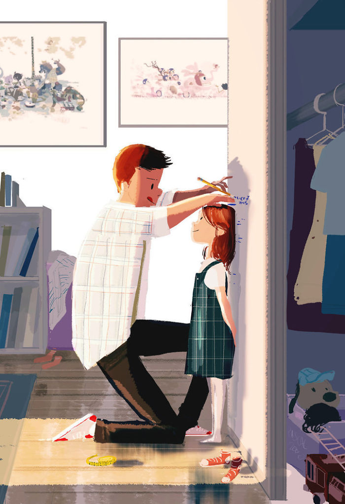 Husband Illustrates Everyday Life With His Wife, Proves Love Is In The Little Things Husband Illustrates Everyday Life With His Wife, Proves Love Is In The Little Things