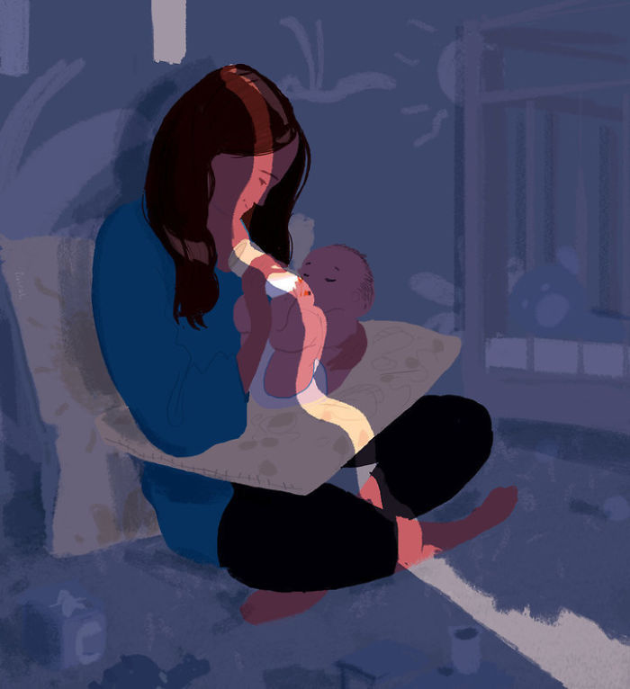 Husband Illustrates Everyday Life With His Wife, Proves Love Is In The Little Things