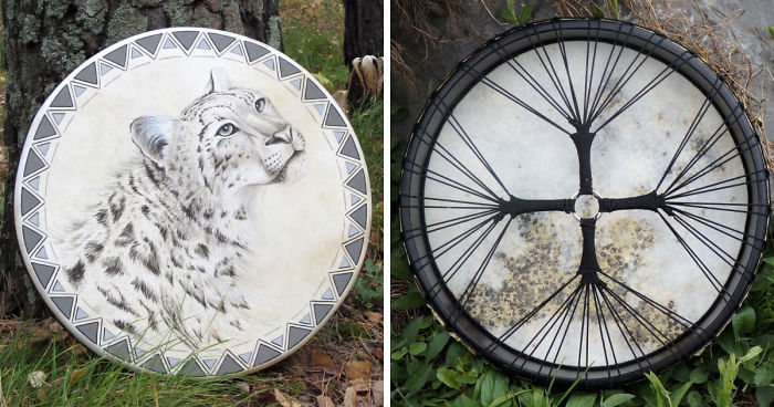 Savage Aesthethics: A Married Couple Recreates Amazingly Beautiful Ritual Siberian Drums