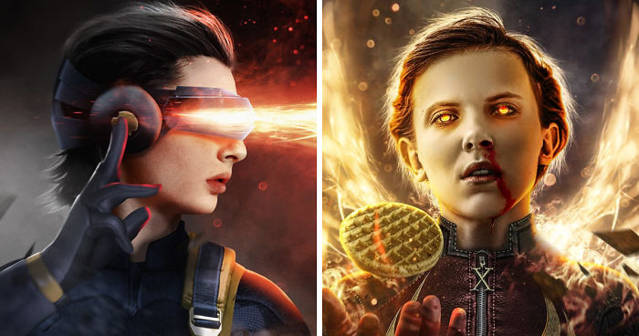 Stranger Things Characters Transformed Into X-Men