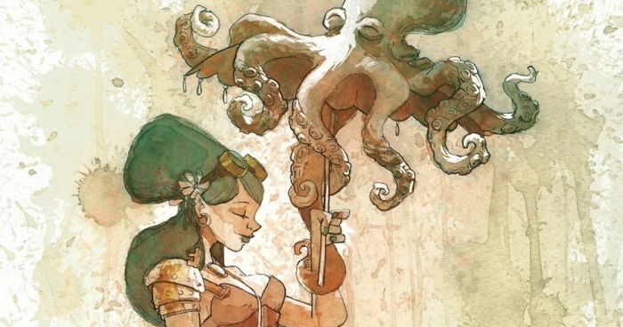 I Paint With Tea To Create Steampunk Art