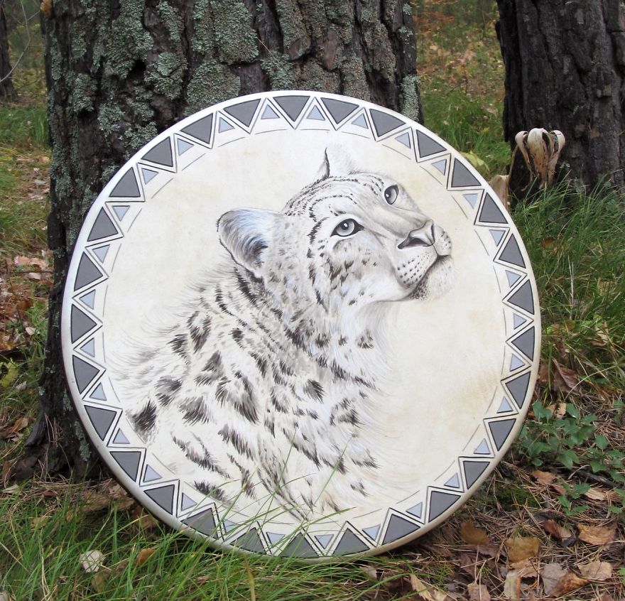 Savage Aesthethics: A Married Couple Recreates Amazingly Beautiful Ritual Siberian Drums