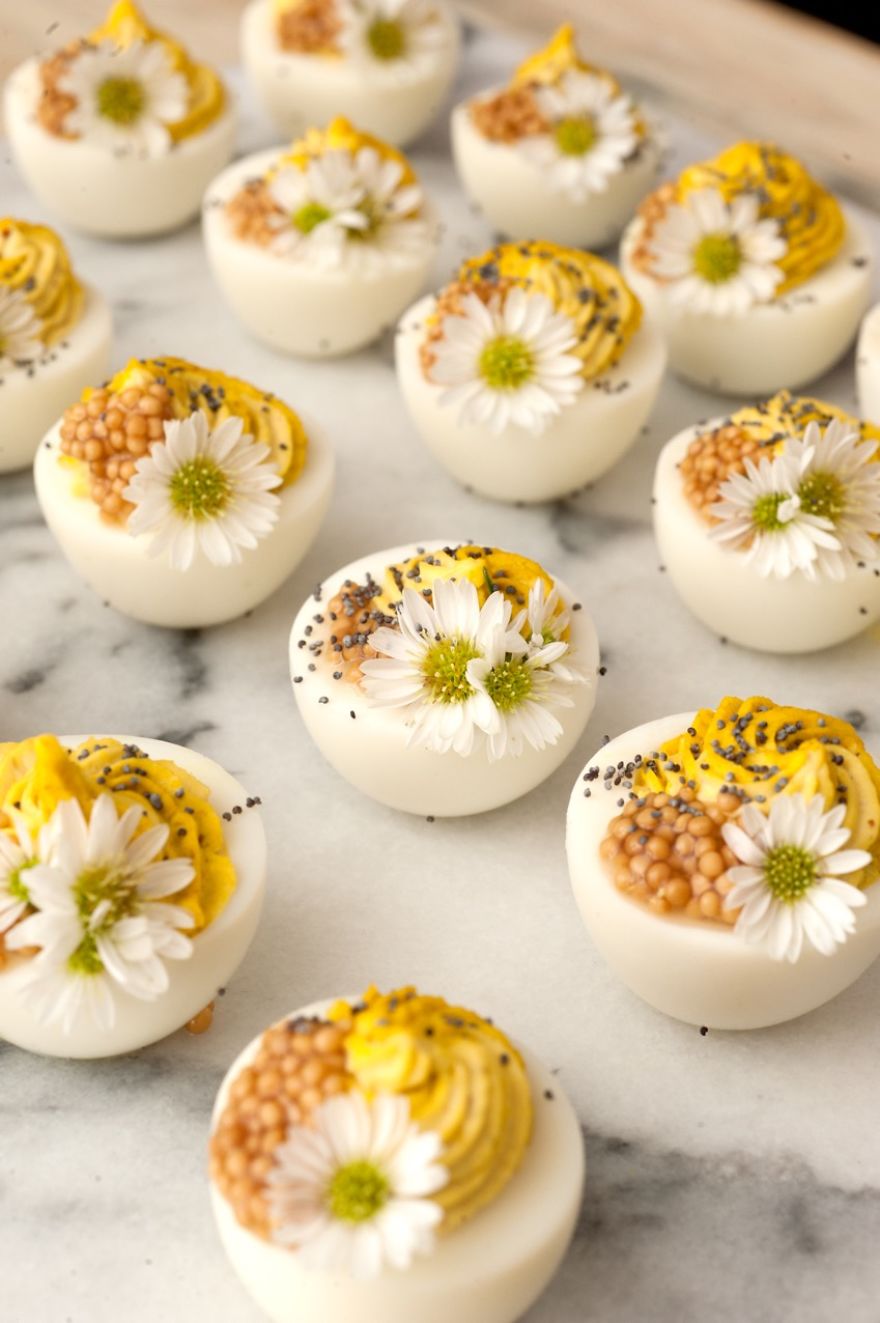 I Make Extra Fancy Deviled Eggs