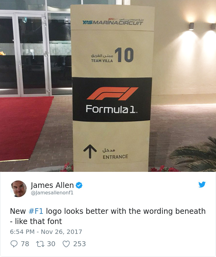 Formula 1 Changes Their 24-Year-Old Logo, Probably Doesn't Expect Reaction Like This Formula 1 Changes Their 24-Year-Old Logo, Probably Doesn't Expect Reaction Like This