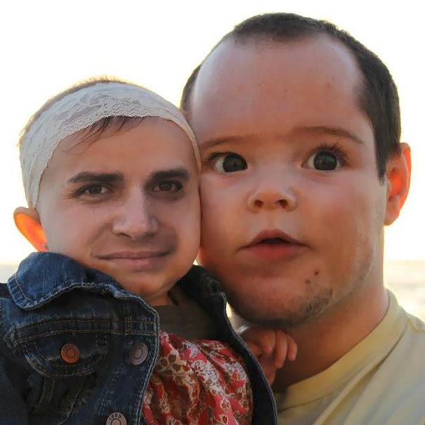 I Did A Quick Face Swap Of My Face With My Daughter's. Sufficiently Creepy