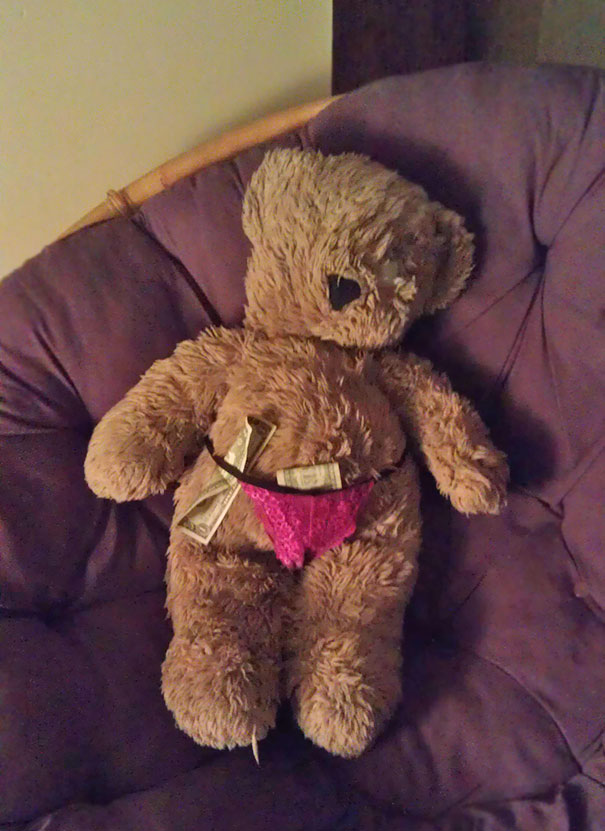 Left My Underwater At My Boyfriend's Place, Come Back The Next Day To Find This