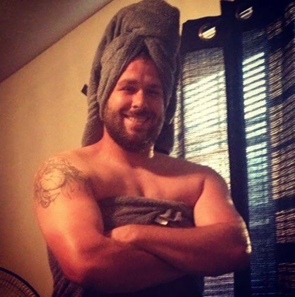 My Boyfriend Comes In The Bedroom Last Night Looking Like This Saying, "Wanna Have A Girls Night With Me?"