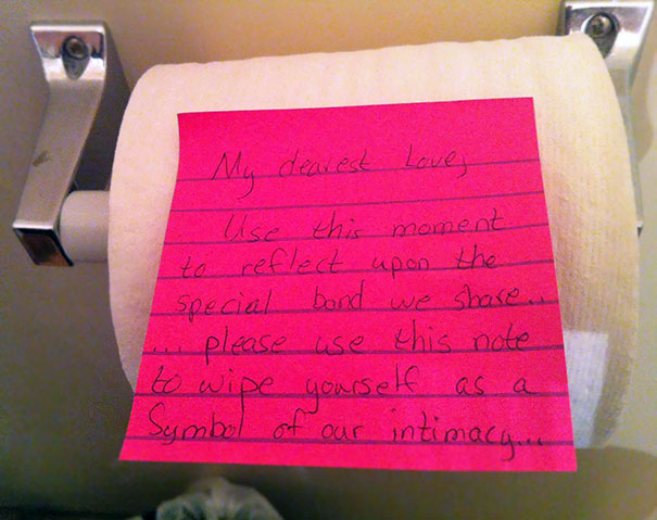 So I Told My Husband I Wanted Him To Be More Romantic. He Hid These Around The House