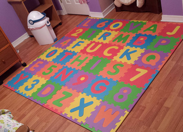 My Wife Insisted I Put It Together Even Though The Baby Is Way Too Young To Use It. It's Been 3 Days And She Still Hasn't Noticed