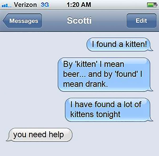 Drunk Text