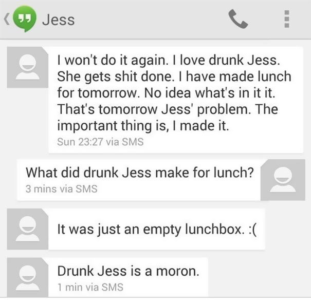 Drunk Jess