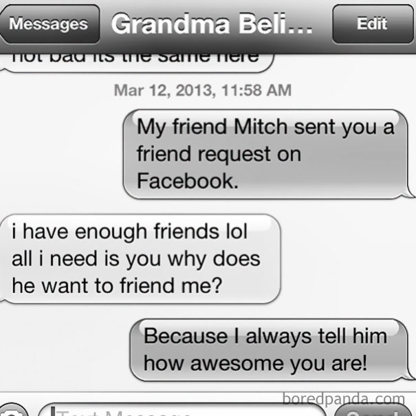 My Grandmother Is Perfect