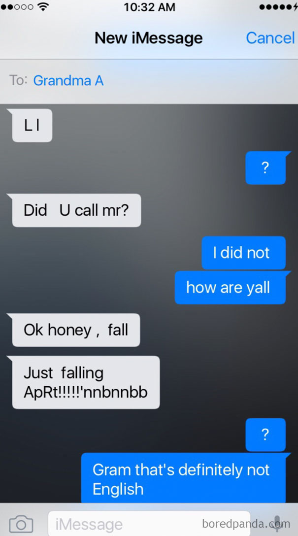 My Brother Sent Me This Conversation He Had With Our Grandma