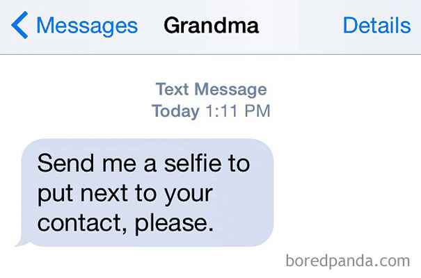 This Made My Day. I Love My Grandma