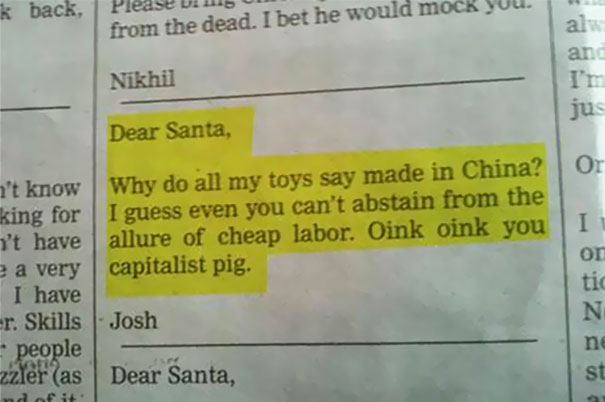 Dear Santa