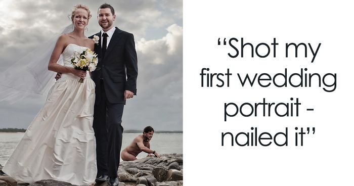 58 Times Wedding Photos Were Photobombed So Well It Made Newlyweds Die Of Laughter When They Saw The Photos