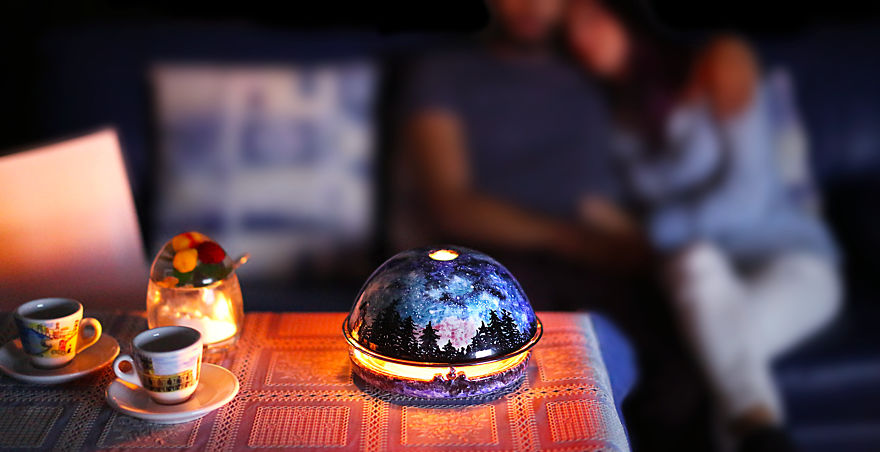 This Little Device Makes You Feel Like You Have Your Own Fireplace Anywhere, Anytime This Little Device Makes You Feel Like You Have Your Own Fireplace Anywhere, Anytime