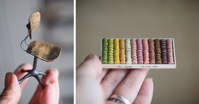 Mother Of Two Wakes Up At 4 AM To Create 18th Century Furniture For Dollhouses, And The Details Will Amaze You