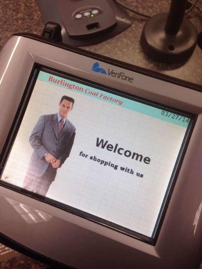 Failed Welcome Message