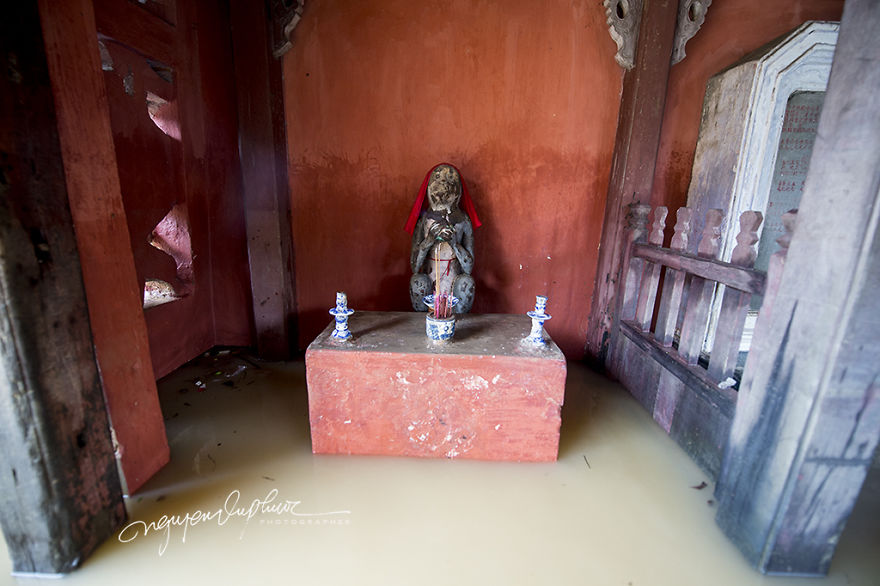 Flooding In Hoi An, The World Heritage Site Of Vietnam