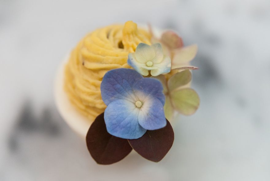 I Make Extra Fancy Deviled Eggs