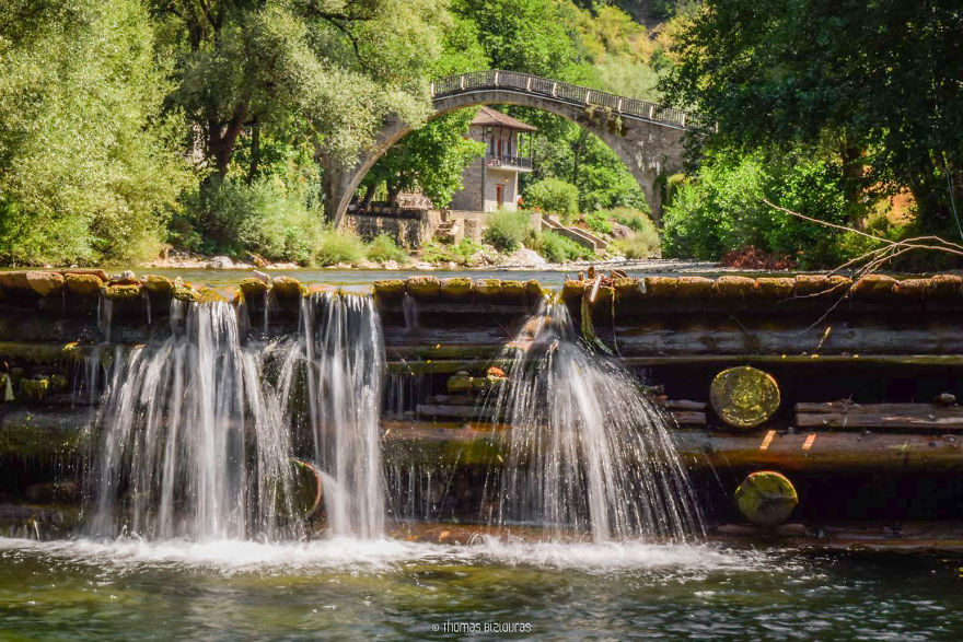 Vovousa Bridge, Ioannina. Built 1748
