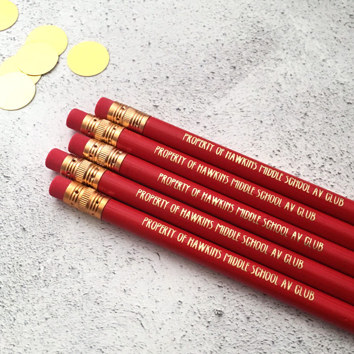 Stranger Things Pencils